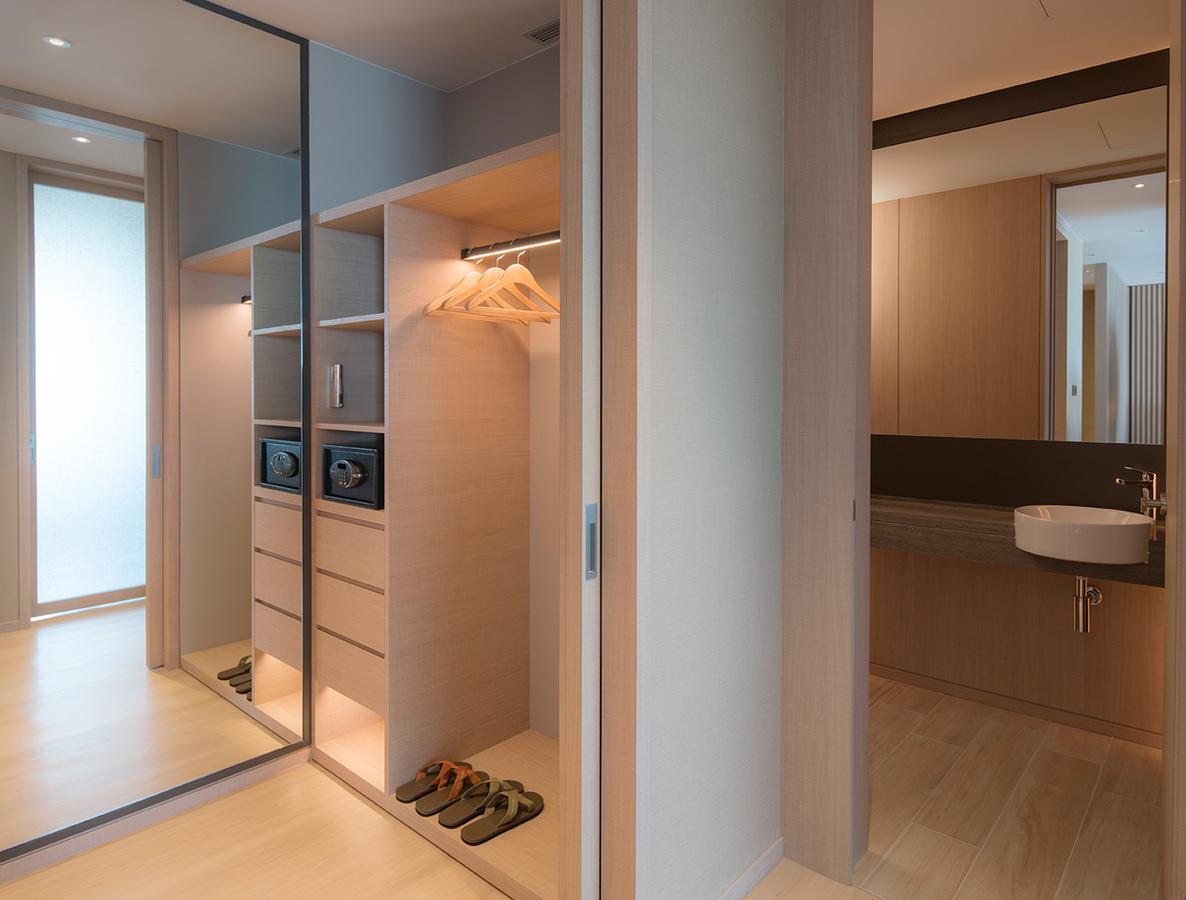 Mu 자오시 호텔 외부 사진 A walk-in wardrobe