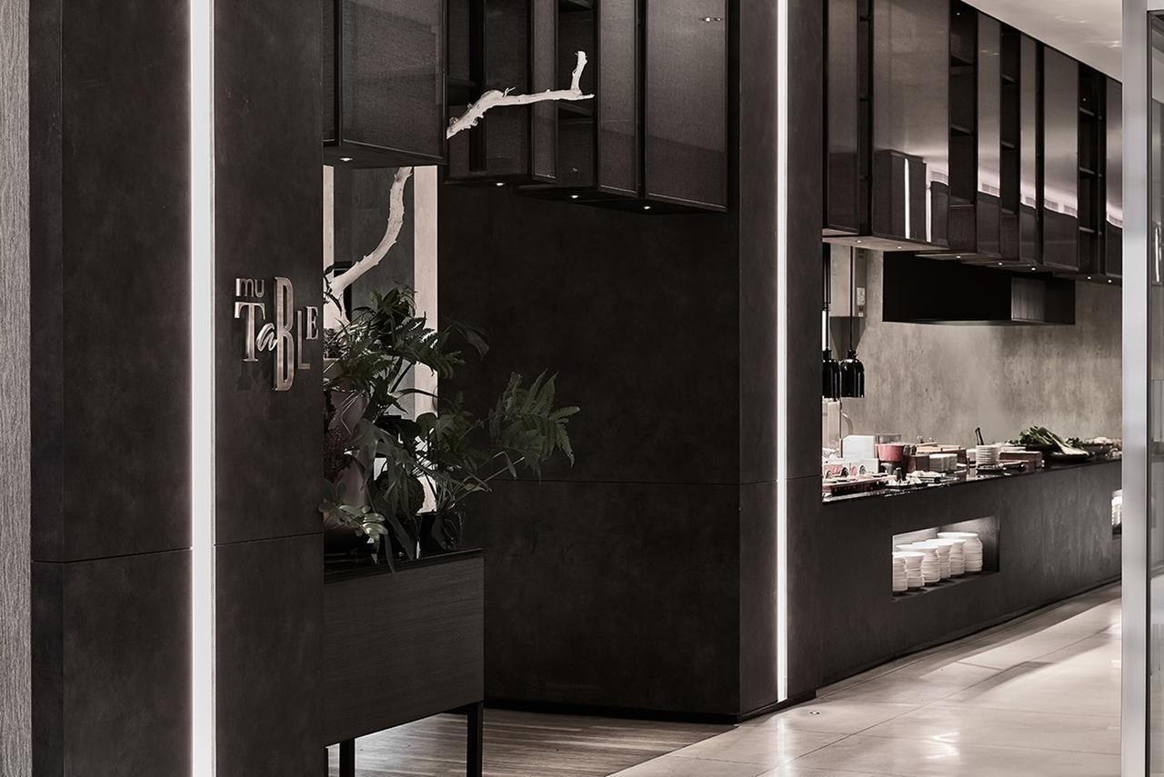 Mu 자오시 호텔 외부 사진 The kitchen at the restaurant